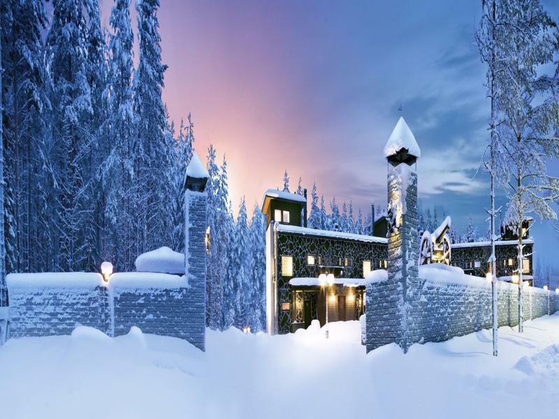 Vuokatin Aateli Castle Apartment Vuokatti ภายนอก รูปภาพ
